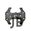 Antika Tarz Dekoratif Pirinç Fit Menteşe - 67 Mm, Oksit