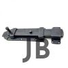 Antika Tarz Dekoratif Pirinç Yassı Kapı Sürgüsü - 55x215 Mm, Oksit