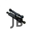Antika Tarz Dekoratif Pirinç Misket Pencere Kolu - 165x32 Mm, Oksit