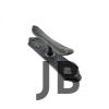 Antika Tarz Dekoratif Pirinç Çiçekli Pencere Kolu - 165x38 Mm, Oksit