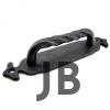 Antika Tarz Dekoratif Pirinç Burgulu Çekme Kol - 148x33 Mm, Oksit