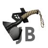 Axe 050b Siyah Kamp / Outdoor Balta 29cm - İpli Sap, Kılıflı