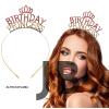 Birthday Princess Kristal Taç – Altın Kaplama