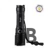 Bright Ght-5761 Xp90 Led 3 Mod Zoomlu Yağmur Suyu Geçirmez Şarjlı El Feneri 26650 Pilli