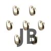 Büyük Tekli Fincan Askı, Dekor Askısı - Nikel, 12x23x30 Mm