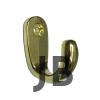 Büyük Tekli Fincan Askı, Dekor Askısı - Sarı, 12x23x30 Mm