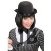 Charlie Chaplin Stil Yetişkin Şapkası – Siyah Melon Parti Şapkası