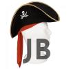 Çocuk Boy Kadife Jack Sparrow Denizci Kaptan Jack Korsan Şapkası 45x16 Cm