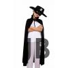Çocuk Boy Zorro Pelerin + Şapka + Maske Kostüm Seti