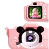 Çocuk Dijital Fotoğraf Makinası 20 Mp Video Kaydedici 2.0 İnç Çift Kameralı
