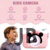 Çocuk Dijital Fotoğraf Makinası 20 Mp Video Kaydedici 2.0 İnç Çift Kameralı