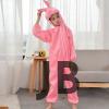 Çocuk Tavşan Kostümü Pembe Renk 4-5 Yaş 100 Cm
