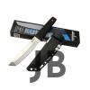 Cold Steel Aus 8a Kobun Tanto Outdoor / Av Bıçağı 25cm - Kılıflı, Kutulu, Siyah Plastik Sap