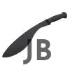 Cold Steel Kukri B Siyah Outdoor Bıçak 44cm - Kılıflı, Kutulu, Plastik Sap