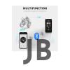 D60 2x Motosiklet Kask Kulaklığı Bluetooth Intercom Rgb Işıklı 2 Intercom Bağlantılı