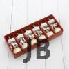 Dekoratif 6&039lı Beyaz Mini Atlı Karınca