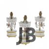 Dekoratif 6&039lı Beyaz Mini Atlı Karınca