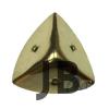 Dekoratif, Kutu, Sandık Köşesi - 45x28 Mm, Büyük, Sarı, 100 Adet