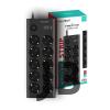 Ftr14 Type-c Girişli Akım Korumalı 10’lu Priz, 3 Usb