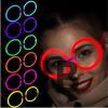 Glow  Yuvarlak Gözlük - Glow Partisi Gözlükleri - Glow Gözlük 12 Adet