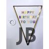 Happy Birthday To You Flama Bayrak Süs