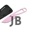İzula Esee 51455pnk Pembe Kamp Bıçağı 16 Cm - Komple Metal, Plastik Kılıflı