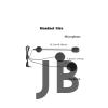 Jack Girişli 3.5mm İntercom Kulaklığı Bt31,bt22,bt35 Uyumlu Motorsiklet Kask Yedek Mikrofon