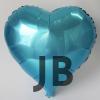 Kalp Balon Folyo Açık Mavi 45 Cm 18 İnç