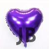 Kalp Balon Folyo Mor 45 Cm 18 İnç