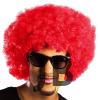 Kırmızı Renk Kıvırcık Afro Bonus Peruk