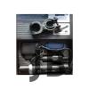 Km-110 Profesyonel Şarjlı El Feneri Ledli+flashlight+zoom Özellikli  Aparatlı 6 Parça Full Set