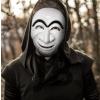 Koreli Hırsız Teatral Hahoe Maskesi - Para Heist Maskesi - Dali Maskesi