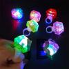 Kristal Tasarımlı Led Glow Işıklı 3 Modlu Pembe Yüzük 3.5 X 5 Cm