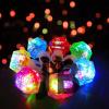 Kristal Tasarımlı Led Glow Işıklı 3 Modlu Pembe Yüzük 3.5 X 5 Cm