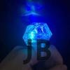 Kristal Tasarımlı Led Glow Işıklı 3 Modlu Mor Yüzük 3.5 X 5 Cm