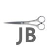 M-532-5 Metal Saplı Düz Şaç Makası No: 5 İnç / 12,7 Cm - Paslanmaz Çelik