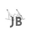 Macbook Notebook/laptop Tablet Standı Katlanabilir Metal Tasarım