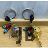 Metal Feng Shui Şans Çarkı Anahtarlık Alk4455