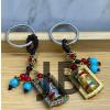 Metal Feng Shui Şans Çarkı Anahtarlık Alk4459