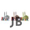 Metal İstanbul Temalı  Yöresel Magnet 2alk80