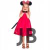 Minnie Mouse Kostüm Seti Taç Kuyruk Papyon Gösteri Seti