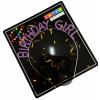 Mor Renk Kristal Taşlı Parlak Birthday Girl Yazılı Taç 16x17 Cm