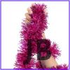 Parti İçin Sim Süs 2 Metre Uzunluk 8 Cm Genişlik Fuşya Renk İthal