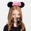 Pembe Fiyonklu Minnie Mouse Tacı Mini Kulak