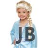 Platin Altın Dore Renk Karlar Ülkesi Elsa Frozen Peruğu Çocuk Boy