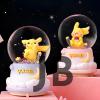 Pokemon İçi Dönmeli Üflemi Işıklı Müzikli Kar Küresi Büyük Boy Alk3116