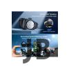 Q28 Motosiklet Kask Bluetooth Kulaklık 1080p Kamera Interkom Kulaklık Su Geçirmez Intercom