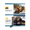 Q29 Motosiklet Kask Bluetooth Kulaklık Eşleşmeli 1080p Kamera Geniş Açı Su Geçirmez Intercom