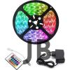 Rgb Şerit 5 Metre 16 Renkli Kumandalı Adaptörlü Çift Taraflı Bant