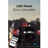 Rp1259 Led Matrix Panel 16x96cm Telefon Kontrollü Kayar Led Animasyon Aydınlatma